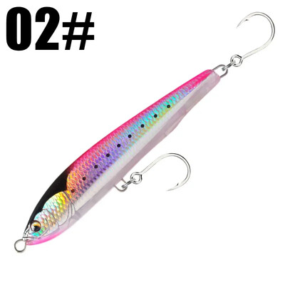 GREENSPIDER felsővízi horgászcsali 160 mm-es 45 g mélytengeri horgászcsónakos tengeri vízi kemény csalik úszó ceruza King Fish GT tonhal