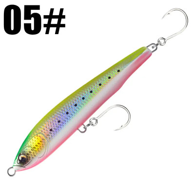 GREENSPIDER felsővízi horgászcsali 160 mm-es 45 g mélytengeri horgászcsónakos tengeri vízi kemény csalik úszó ceruza King Fish GT tonhal