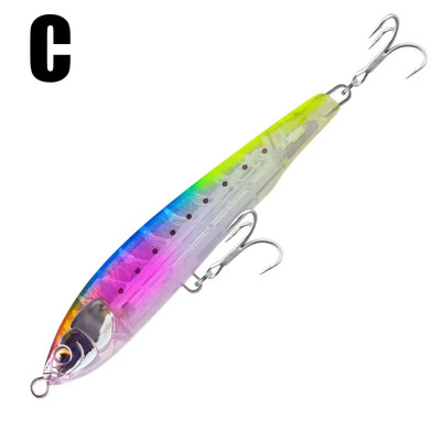 GREENSPIDER felsővízi horgászcsali 160 mm-es 45 g mélytengeri horgászcsónakos tengeri vízi kemény csalik úszó ceruza King Fish GT tonhal