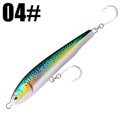 GREENSPIDER felsővízi horgászcsali 160 mm-es 45 g mélytengeri horgászcsónakos tengeri vízi kemény csalik úszó ceruza King Fish GT tonhal