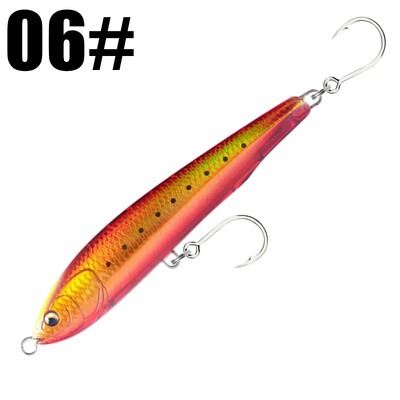 GREENSPIDER felsővízi horgászcsali 160 mm-es 45 g mélytengeri horgászcsónakos tengeri vízi kemény csalik úszó ceruza King Fish GT tonhal