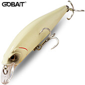 Süllyedő Minnow 19g Lebegő Jerkbait 15g Horgászcsali Treble Hooks Swimbait Pesca Popper Tackle Wobbler Crank mesterséges csali