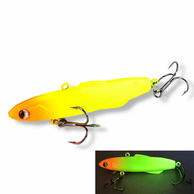 Žiemos žvejybos Torpeda Silicone Rattlin masalas 80mm 28g Vibs Rattin Balance Spinning masalas Madness Shiriten Baguette 80