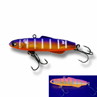 Žiemos žvejybos Torpeda Silicone Rattlin masalas 80mm 28g Vibs Rattin Balance Spinning masalas Madness Shiriten Baguette 80