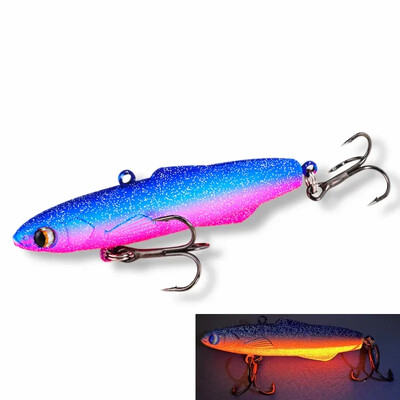 Žiemos žvejybos Torpeda Silicone Rattlin masalas 80mm 28g Vibs Rattin Balance Spinning masalas Madness Shiriten Baguette 80