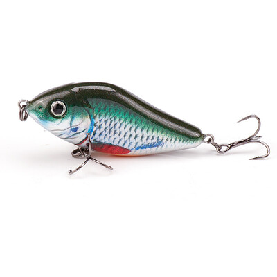 TREHOOK 6 cm / 8 cm / 10 cm Slider Jerkbait skęstantys vobleriai lydekai Crankbait žvejybos masalas, barškėjimas ir vibracija žiemos žvejybos reikmenims