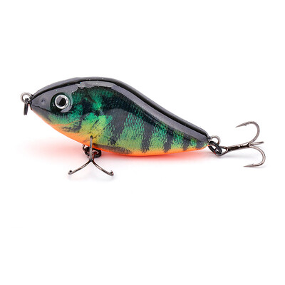TREHOOK 6 cm / 8 cm / 10 cm Slider Jerkbait skęstantys vobleriai lydekai Crankbait žvejybos masalas, barškėjimas ir vibracija žiemos žvejybos reikmenims