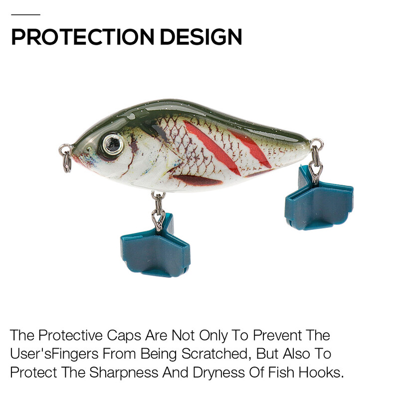 TREHOOK 6 cm / 8 cm / 10 cm Slider Jerkbait skęstantys vobleriai lydekai Crankbait žvejybos masalas, barškėjimas ir vibracija žiemos žvejybos reikmenims