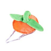 Halloweenske obojstranné tekvicové kostýmy pre psov, mäkké, teplé, nastaviteľné, kostýmy pre domáce zvieratá na cosplay párty, foto rekvizity, tekvicový klobúk