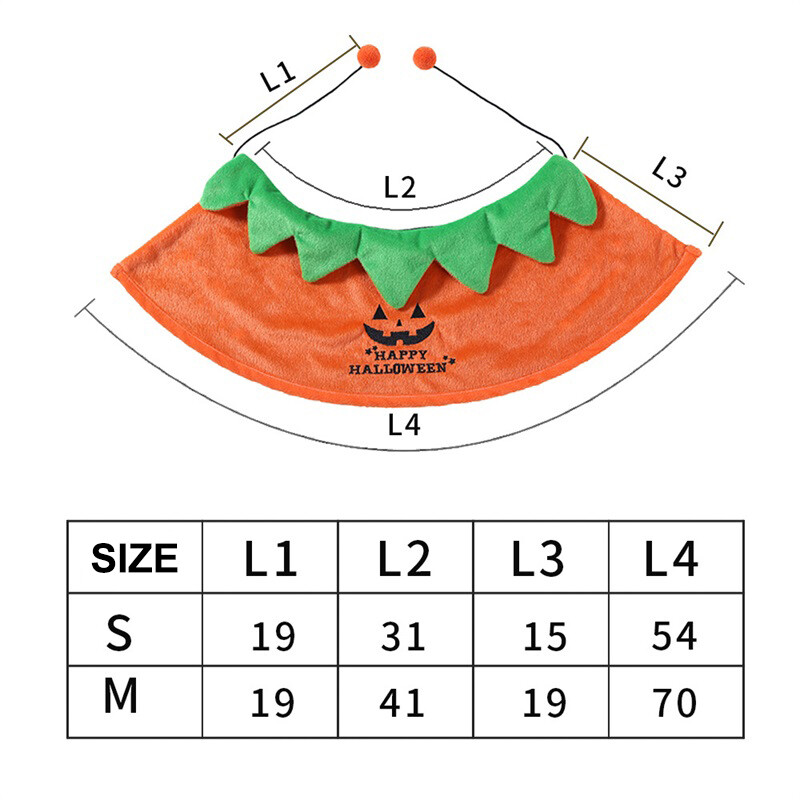 Halloweenske obojstranné tekvicové kostýmy pre psov, mäkké, teplé, nastaviteľné, kostýmy pre domáce zvieratá na cosplay párty, foto rekvizity, tekvicový klobúk