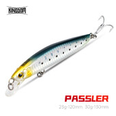 Karalystės jūros žvejybos masalai Jerkbaits Minnow Saltwater 120mm/23g 130mm/30g plūduriuojantis dirbtinis masalas Good Action Vobleriai Kietas masalas
