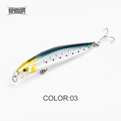 Karalystės jūros žvejybos masalai Jerkbaits Minnow Saltwater 120mm/23g 130mm/30g plūduriuojantis dirbtinis masalas Good Action Vobleriai Kietas masalas