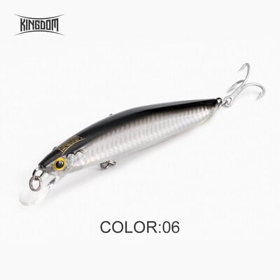 Karalystės jūros žvejybos masalai Jerkbaits Minnow Saltwater 120mm/23g 130mm/30g plūduriuojantis dirbtinis masalas Good Action Vobleriai Kietas masalas