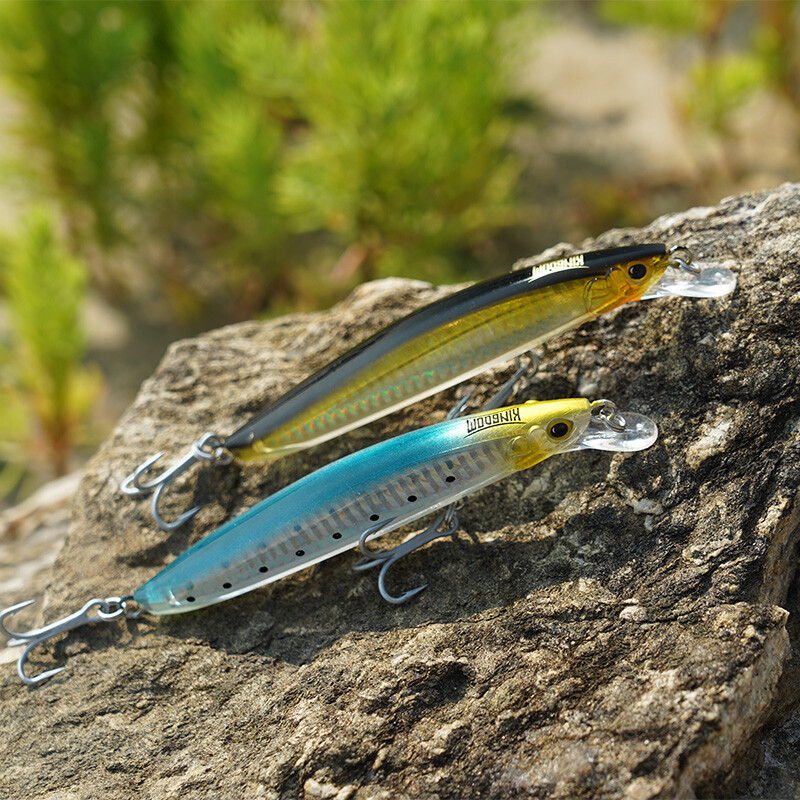 Karalystės jūros žvejybos masalai Jerkbaits Minnow Saltwater 120mm/23g 130mm/30g plūduriuojantis dirbtinis masalas Good Action Vobleriai Kietas masalas