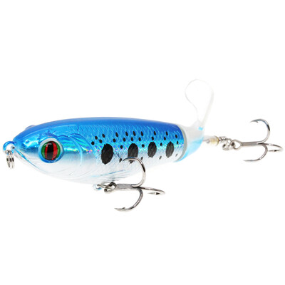 1vnt. Kokybiškas „Whopper Plopper“ 13 g/16 g/17 g „Top Water Popper“ žvejybos masalas „Vobleriai su kietu masalu“.