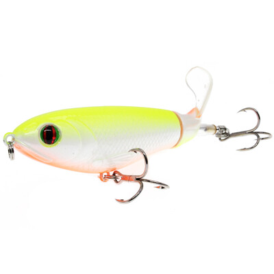 1vnt. Kokybiškas „Whopper Plopper“ 13 g/16 g/17 g „Top Water Popper“ žvejybos masalas „Vobleriai su kietu masalu“.