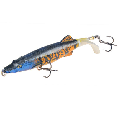 1vnt. Kokybiškas „Whopper Plopper“ 13 g/16 g/17 g „Top Water Popper“ žvejybos masalas „Vobleriai su kietu masalu“.