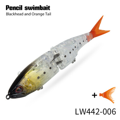 Hunthouse Armajoi Pencil Three Sections Swimbait Exsence Shallow Flash Minnow Floating 140mm 22/25g Tvrdá nástraha na povrchovú vodu, slanú vodu