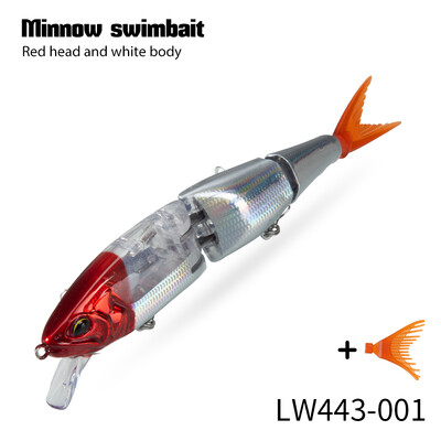 Hunthouse Armajoi Pencil Three Sections Swimbait Exsence Shallow Flash Minnow Floating 140mm 22/25g Tvrdá nástraha na povrchovú vodu, slanú vodu