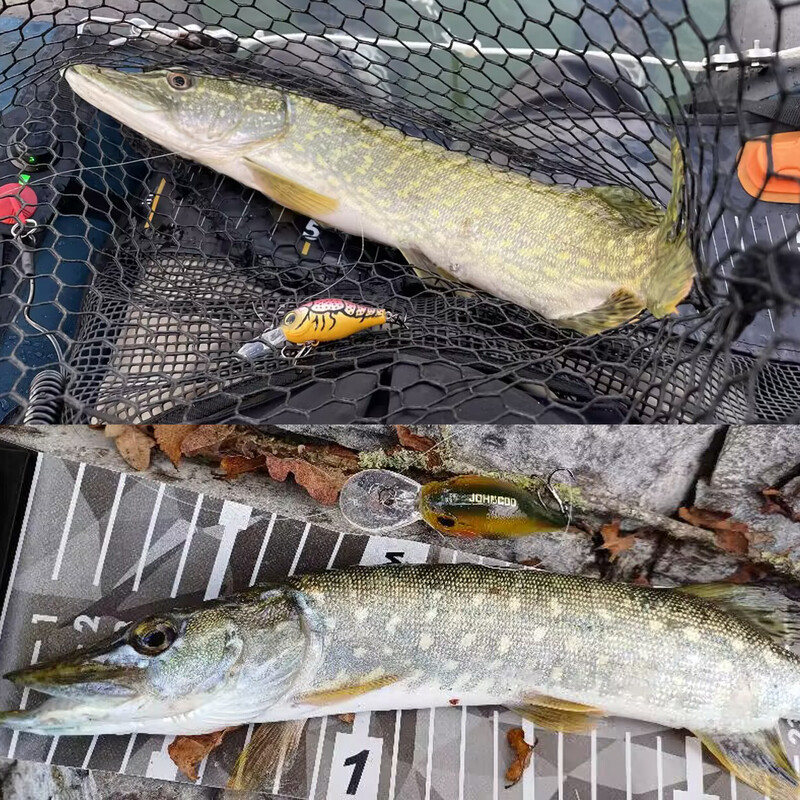 Crankbaits Mamac za pecanje Plutajući vobleri 55mm 65mm za štuku Minnow Mamci za ribolov Umjetni mamac Mamac za ribolov