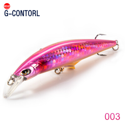 Hunthouse Heavy Minnow Lures G-control Umjetni tonući vobler mamac za ribolov 95 mm/28 g 120 mm/41 g za morsku pastrvu