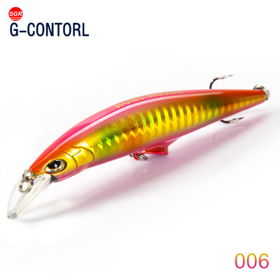 Hunthouse Heavy Minnow Lures G-control Umjetni tonući vobler mamac za ribolov 95 mm/28 g 120 mm/41 g za morsku pastrvu
