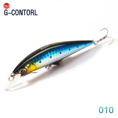 Hunthouse Heavy Minnow Lures G-control Umjetni tonući vobler mamac za ribolov 95 mm/28 g 120 mm/41 g za morsku pastrvu