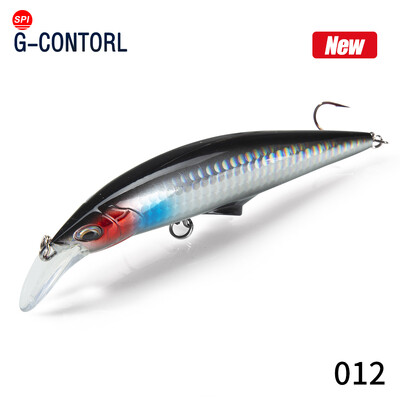 Hunthouse Heavy Minnow Lures G-control Umjetni tonući vobler mamac za ribolov 95 mm/28 g 120 mm/41 g za morsku pastrvu