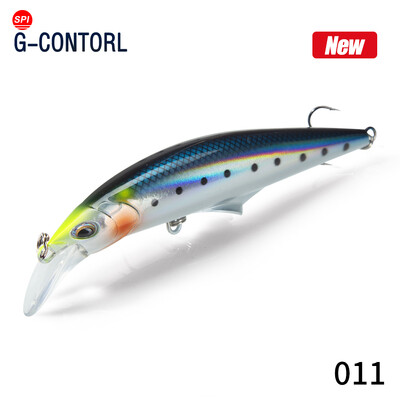 Hunthouse Heavy Minnow Lures G-control Umjetni tonući vobler mamac za ribolov 95 mm/28 g 120 mm/41 g za morsku pastrvu