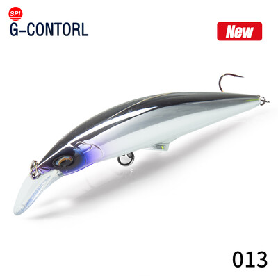 Hunthouse Heavy Minnow Lures G-control Umjetni tonući vobler mamac za ribolov 95 mm/28 g 120 mm/41 g za morsku pastrvu