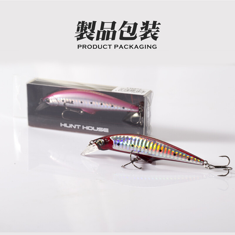 Hunthouse Heavy Minnow Lures G-control Umjetni tonući vobler mamac za ribolov 95 mm/28 g 120 mm/41 g za morsku pastrvu