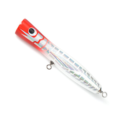 TOLU 1vnt žvejybos masalas 90g 20cm medinis Topwater Popper Masalas Kietas Masalas Dirbtiniai plūduriuojantys vobleriai Plastikiniai žvejybos reikmenys