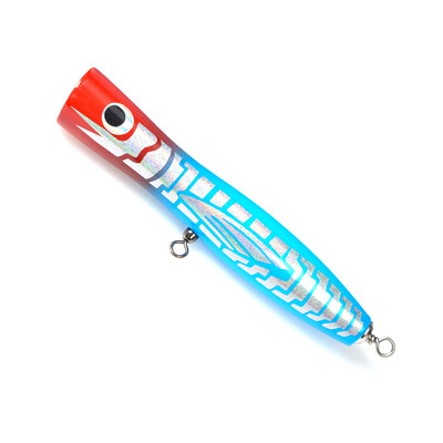 TOLU 1vnt žvejybos masalas 90g 20cm medinis Topwater Popper Masalas Kietas Masalas Dirbtiniai plūduriuojantys vobleriai Plastikiniai žvejybos reikmenys