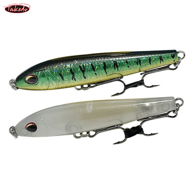 TAKEDO DOLPHIN Weihai Jerkbait Wobblers pliiats 80A 80mm 7g ujuv pliiats plastikust kõva söödaga kalapüügi landid bassilant