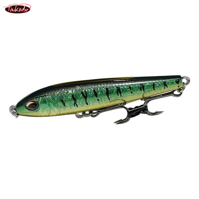 TAKEDO DOLPHIN Weihai Jerkbait Vobleri zīmulis 80A 80mm 7g Peldošais zīmulis plastmasas cietā ēsma zvejas mānekļi Bass Lure