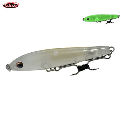 TAKEDO DOLPHIN Weihai Jerkbait Vobleri zīmulis 80A 80mm 7g Peldošais zīmulis plastmasas cietā ēsma zvejas mānekļi Bass Lure