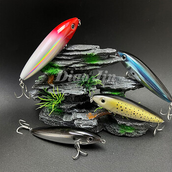 Surface Bass Lure 100mm 18g Floating Pencil Lures Walk the Dog Artificial Bait for Saltwater Skitter Walk Topwater Fishing Lure