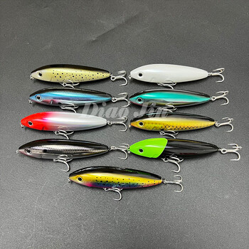 Surface Bass Lure 100mm 18g Floating Pencil Lures Walk the Dog Artificial Bait for Saltwater Skitter Walk Topwater Fishing Lure