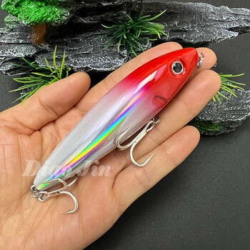 Surface Bass Lure 100mm 18g Floating Pencil Lures Walk the Dog Artificial Bait for Saltwater Skitter Walk Topwater Fishing Lure