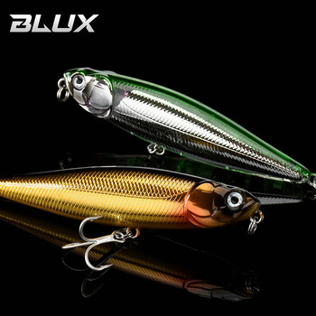 BLUX RIPPLE 87 Topwater Pencil WTD 87mm 9g Surface Fishing Lure Walk The Dog Изкуствена соленаводна твърда стръв Bass Plastic Walker