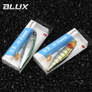 BLUX RIPPLE 87 Topwater Pencil WTD 87mm 9g Surface Fishing Lure Walk The Dog Изкуствена соленаводна твърда стръв Bass Plastic Walker