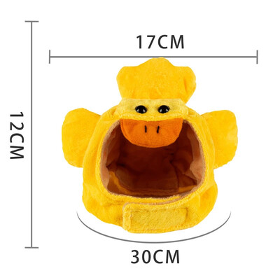 Juokinga kepurė, skirta kačių kačiukams Cosplay puošniai apsirengti Drabužiai Miela naminių gyvūnėlių kepurė nuotraukoms Universalus kačių kepuraitė Helovino Kalėdų gatvės vakarėliui