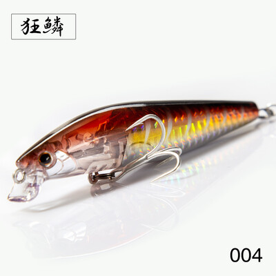 Hunthouse EXSENCE Shallow Assassin Slider Minnow horgászcsali 99mm 15g 99F FLASH Tungsten Weight Slider System úszó csalik