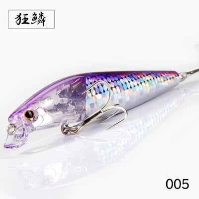 Hunthouse EXSENCE Shallow Assassin Slider Minnow horgászcsali 99mm 15g 99F FLASH Tungsten Weight Slider System úszó csalik