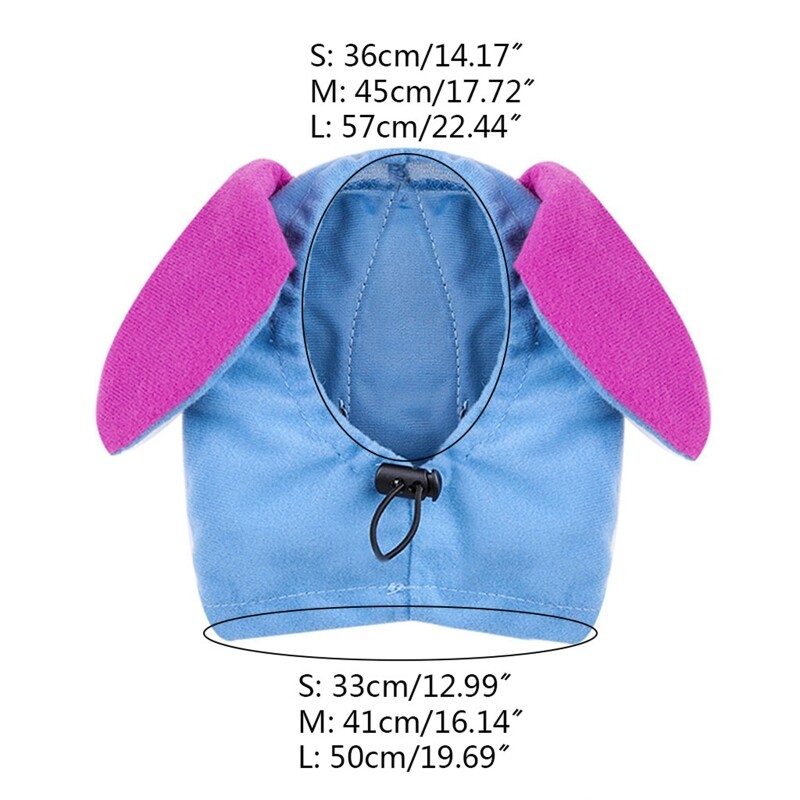 jauns mājdzīvnieku kostīms Ēzelis ar ausīm Funny Hat Party Cosplay kleitu aksesuāri