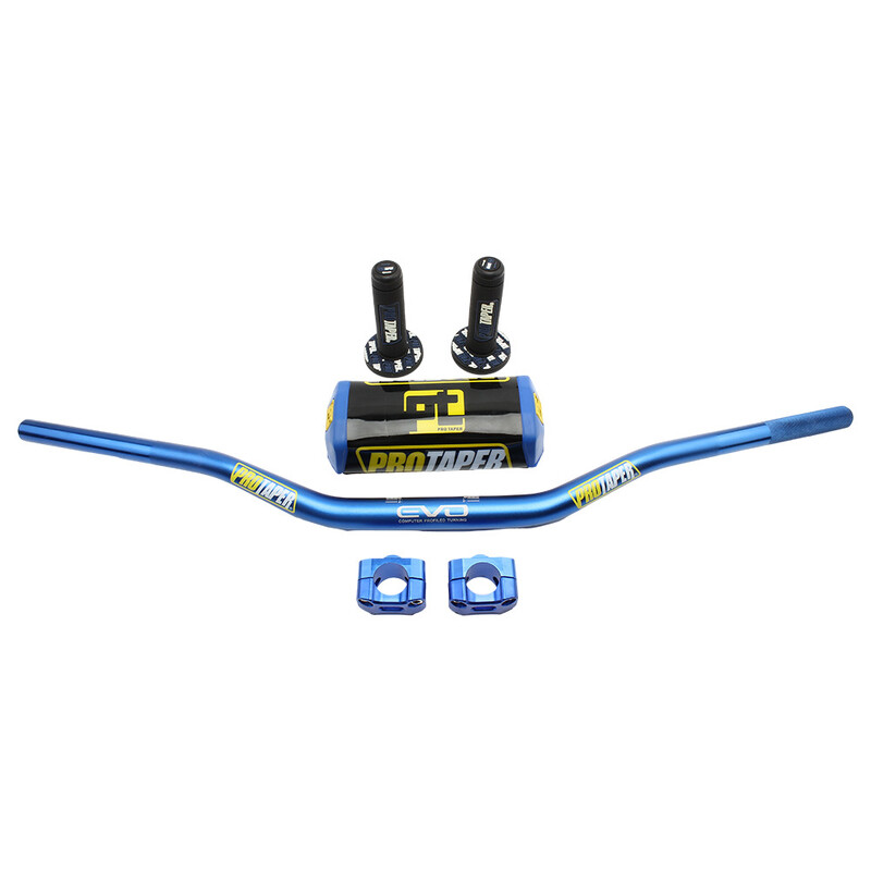 Bekelės motociklo vairas Kintamo skersmens CNC modifikuota krūtinės apsauga ir apsaugos nuo kritimo rinkinys EVO PRO 28 mm kryptinė vairas