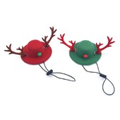 Graži gyvūnų raštų kepurė Žieminė naminių gyvūnėlių mados kepurė Kalėdų elnių skrybėlė