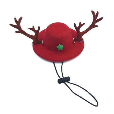 Graži gyvūnų raštų kepurė Žieminė naminių gyvūnėlių mados kepurė Kalėdų elnių skrybėlė