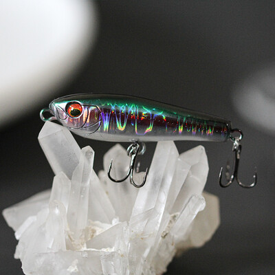 1 ks plávajúca mini ceruzka 50 mm 2 g povrchová rybárska návnada voblery z umelého plastu tvrdá návnada na ostrieže, šťuky, pstruhy, ostrieže