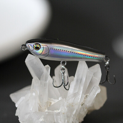 1 ks plávajúca mini ceruzka 50 mm 2 g povrchová rybárska návnada voblery z umelého plastu tvrdá návnada na ostrieže, šťuky, pstruhy, ostrieže